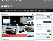 Tablet Screenshot of masini.ro